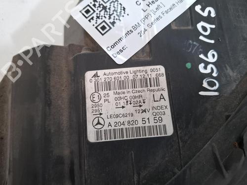 Left headlight MERCEDES-BENZ C-CLASS (W204) C 200 CDI (204.001) | BP37607919C28 - Image 2