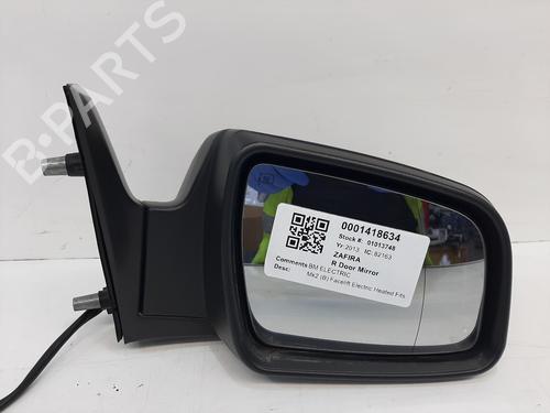 Right mirror VAUXHALL ZAFIRA Mk II (B) (A05) 1.6 | BP26753921C27 