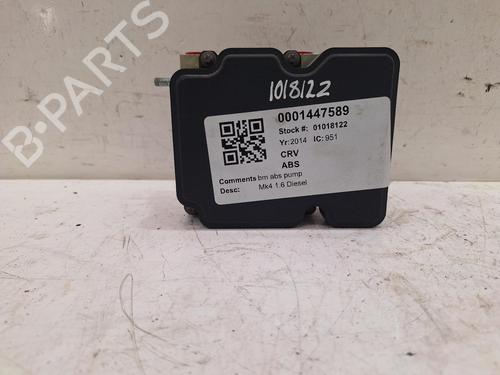 Used ABS pump HONDA CR-V IV (RM_) 1.6 i-DTEC (RE6) (120 hp) 27259296