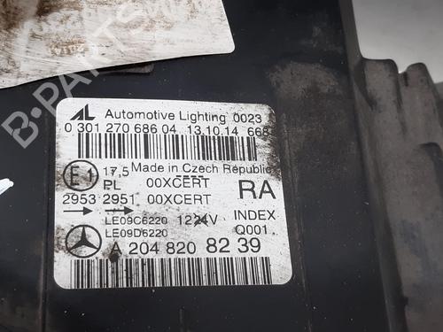 Right headlight MERCEDES-BENZ C-CLASS Coupe (C204) C 220 CDI (204.302) | BP29553573C29 
