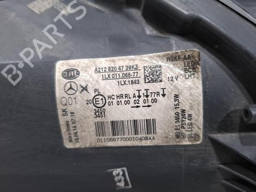 Left headlight MERCEDES-BENZ E-CLASS (W212) E 220 CDI / BlueTEC (212.001, 212.002) | BP38237039C28 - Image 2
