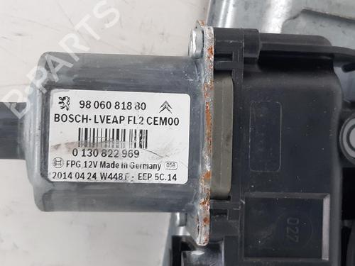 Front left window mechanism PEUGEOT 2008 I (CU_) 1.6 HDi | BP29883343C22