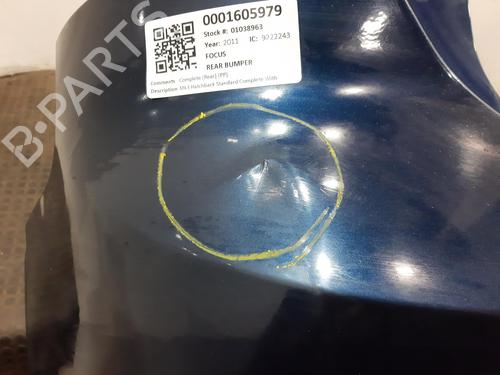 Rear bumper FORD FOCUS III 1.6 Ti | BP31596783C8 