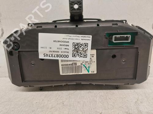 Kombinert Instrument RENAULT MEGANE II (BM0/1_, CM0/1_) 1.5 dCi (BM1F, CM1F) | BP26825529C47 