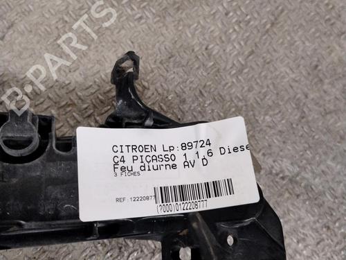 Used Right daytime light Right daytime light CITROËN C4 Picasso I MPV (UD_) 1.6 HDi 110 (112 hp) 33331064 33331064