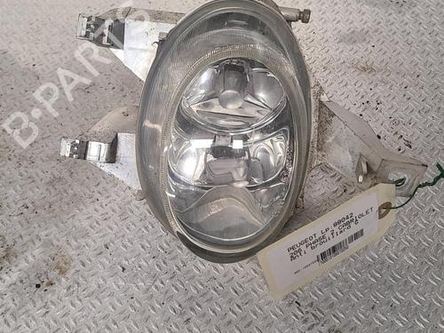 Venstre  Fortil Tågelygte PEUGEOT 206 CC (2D) 1.6 16V (2DNFUF, 2DNFUR) (109 hp) 26700924