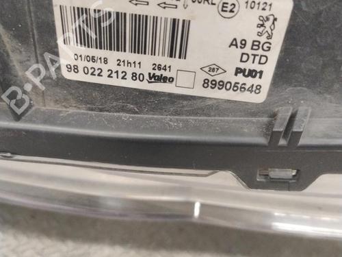 Used Right headlight Right headlight PEUGEOT 208 I (CA_, CC_) 1.2 VTi 68 / PureTech 68 (68 hp) 34709712 34709712
