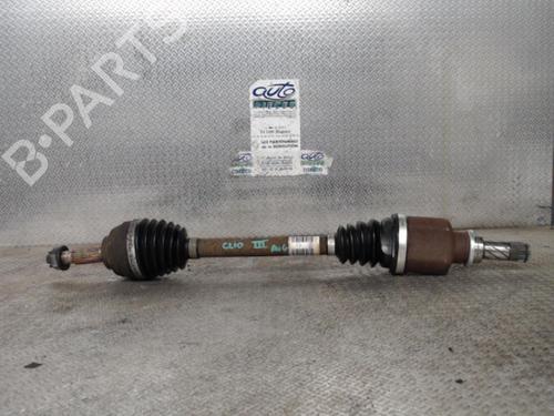 Used Left front driveshaft RENAULT CLIO III (BR0/1, CR0/1) 1.5 dCi (BR17, CR17) (86 hp) 24081794