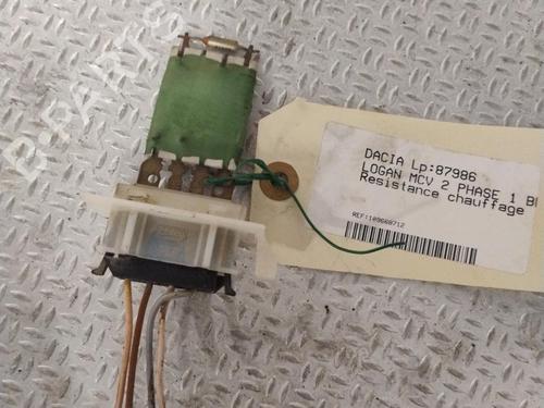 Used Heater resistor Heater resistor DACIA LOGAN MCV II 1.5 dCi (90 hp) 28416363 28416363