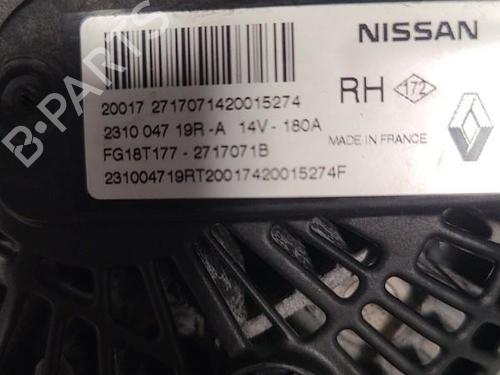 Used Alternator RENAULT MEGANE IV Hatchback (B9A/M/N_) 1.5 dCi 110 (B9A3) (110 hp) 24098486
