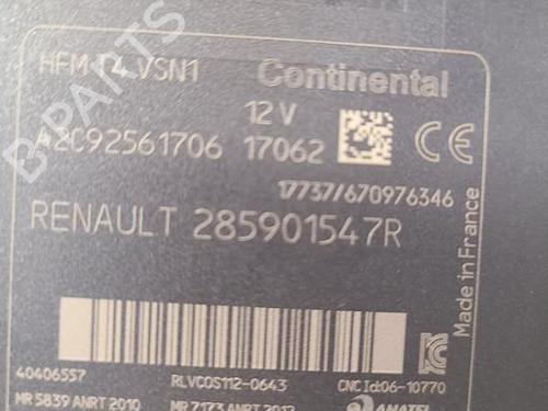 Used Card reader RENAULT CLIO IV (BH_) 1.5 dCi 90 (90 hp) 24099707