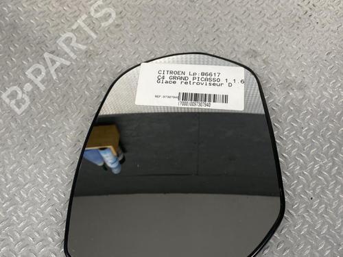 Right mirror glass CITROËN C4 Grand Picasso I (UA_) 1.6 HDi | BP24084411C147 