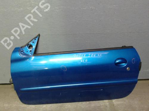Used Left front door PEUGEOT 206 CC (2D) [2000-2008]  24073145
