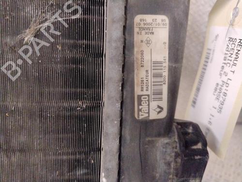 Water radiator RENAULT SCÉNIC II (JM0/1_) 1.6 16V (JM1R) | BP30164030M31