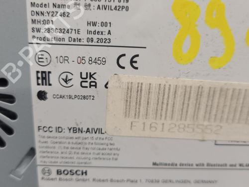 Radio KIA SELTOS (SP2, SP2I) 1.5 MPi (SP2I) | BP33749491E6 - Image 5