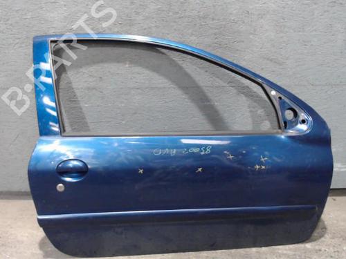 Used Right front door PEUGEOT 206 Hatchback (2A/C) 1.4 i (75 hp) 24097475
