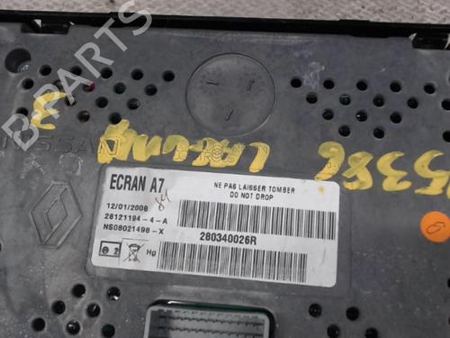 Display monitor RENAULT LAGUNA III (BT0/1) 1.5 dCi (BT00, BT0A, BT0T, BT1J) | BP24080393C48 