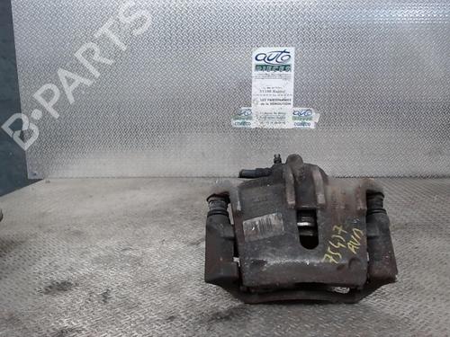 Used Right front brake caliper TOYOTA YARIS (_P1_) 1.4 D-4D (NLP10_, NLP10R) (75 hp) 24079002