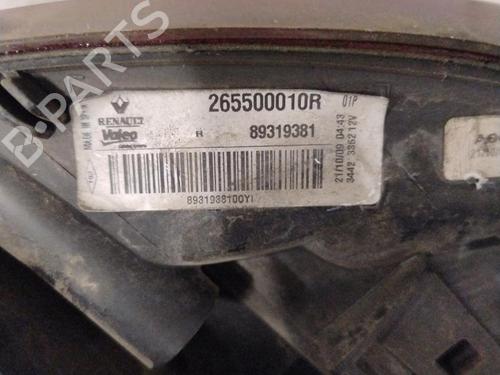 Høyre baklys Høyre baklys RENAULT MEGANE III Grandtour (KZ0/1) 1.5 dCi (KZ1M, KZ1W, KZ0R) (106 hp) 34528403 34528403