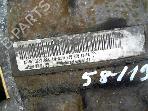 Rear differential MERCEDES-BENZ VITO / MIXTO Van (W639) 109 CDI (639.601, 639.603, 639.605) | BP24066991M24 
