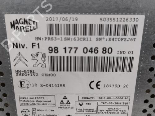 Radio PEUGEOT PARTNER Box Body/MPV 1.6 BlueHDi 100 | BP32179223E6