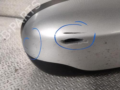 Right mirror RENAULT CLIO III (BR0/1, CR0/1) 1.2 16V (BR02, BR0J, BR11, CR02, CR0J, CR11) | BP25703369C27 