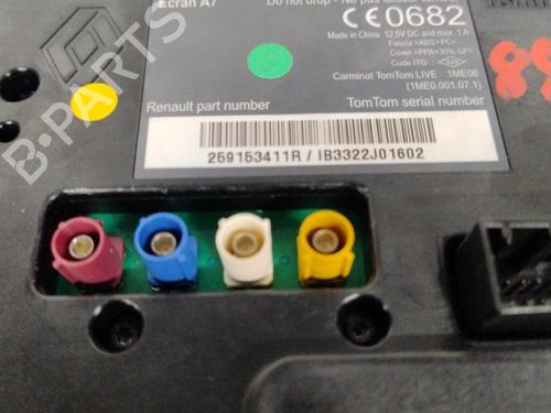 Autoradio RENAULT MEGANE III Hatchback (BZ0/1_, B3_) 1.5 dCi (BZ09, BZ0D, BZ1W, BZ29, BZ14) | BP29197337E6 