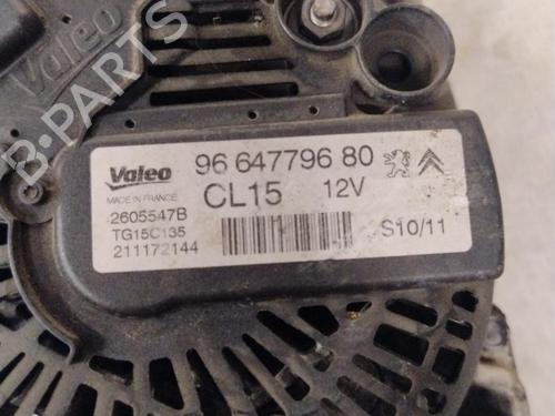 Generator PEUGEOT 3008 I MPV (0U_) 1.6 HDi (112 hp) 29380032