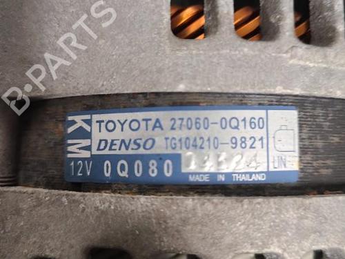 Used Alternator CITROËN C1 II (PA_, PS_) 1.0 VTi 68 (69 hp) 24099882