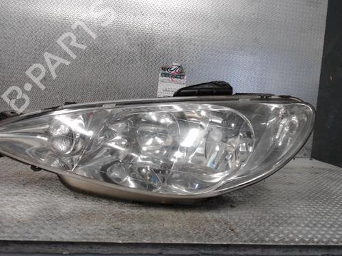 Used Left headlight Left headlight PEUGEOT 206 CC (2D) 2.0 S16 (136 hp) 24091219 24091219