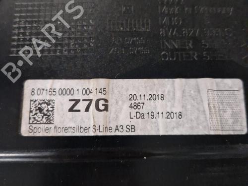 Used Rear spoiler AUDI A3 Sportback (8VA, 8VF) 35 TDI (150 hp) 24061984