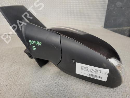 Used Left mirror Left mirror RENAULT MEGANE III Hatchback (BZ0/1_, B3_) 1.5 dCi (BZ09, BZ0D, BZ1W, BZ29, BZ14) (110 hp) 33835457 33835457