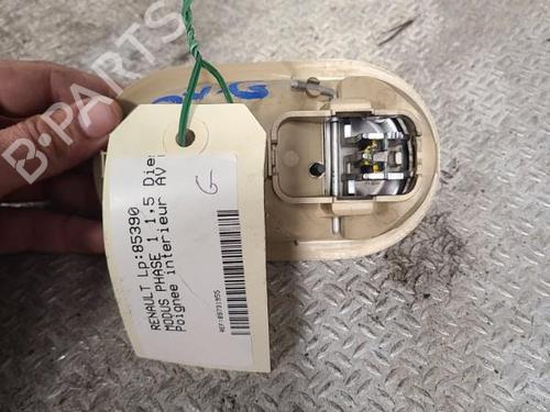 Used Front left interior door handle RENAULT MODUS / GRAND MODUS (F/JP0_) 1.5 dCi (FP0D, JP0D) (82 hp) 24099483