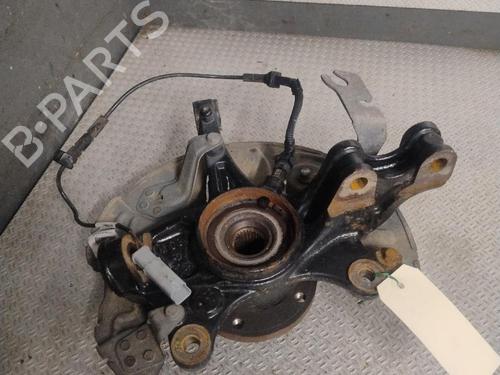 Used Left front steering knuckle Left front steering knuckle PEUGEOT 308 III (FB_, FH_, FP_, F3_, FM_) BlueHDi 130 (FBYHZL, FBYHZT) (131 hp) 39966467 39966467