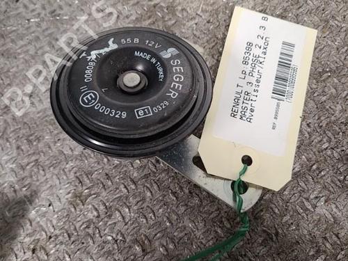 Horn RENAULT MASTER III Platform/Chassis (EV, HV, UV) 2.3 dCi 125 FWD (EV0C, EV0D, EV0J, HV0C, HV0D, HV0H,... | BP24099744E13