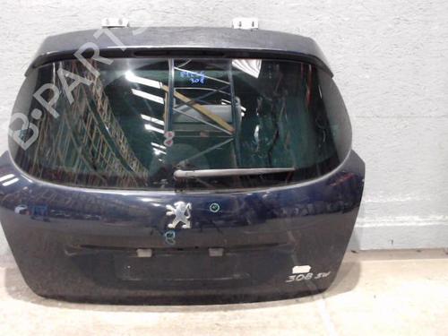 Used Tailgate PEUGEOT 308 SW I (4E_, 4H_) 1.6 HDi (90 hp) 24088532