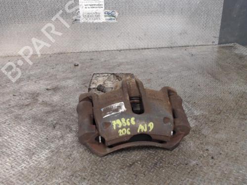 Used Right front brake caliper PEUGEOT 206 Hatchback (2A/C) 1.9 D (69 hp) 24086031