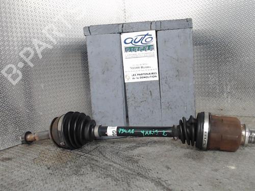 Used Left front driveshaft TOYOTA YARIS (_P9_) 1.4 D-4D (NLP90_, NLP90R) (90 hp) 24079015