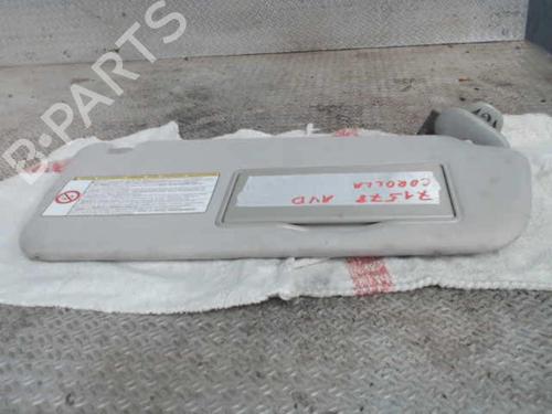 Used Right sun visor TOYOTA COROLLA Verso (ZER_, ZZE12_, R1_) 2.2 D-4D (AUR10_, AUR10R) (136 hp) 24073962