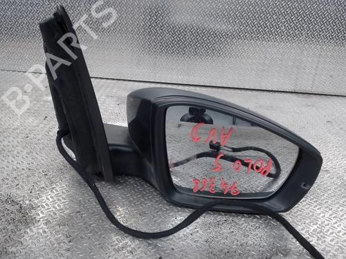 Used Right mirror VW POLO V (6R1, 6C1) 1.6 TDI (90 hp) 24077365