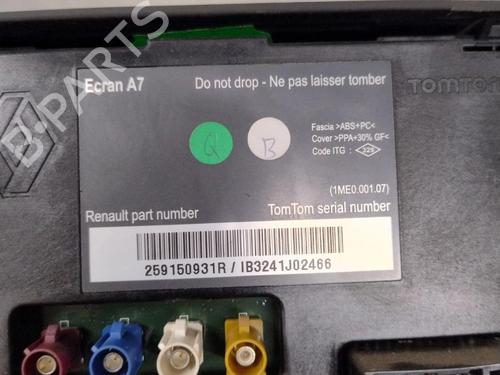 Used Display monitor Display monitor RENAULT FLUENCE (L3_) 1.5 dCi (L30S) (90 hp) 29872367 29872367