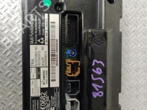 Display monitor RENAULT ZOE (BFM_) ZOE | BP30691444C48