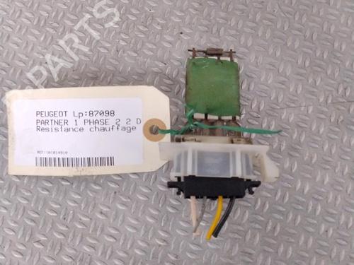 Used Heater resistor PEUGEOT PARTNER MPV (5_, G_) 2.0 HDI (90 hp) 24061762