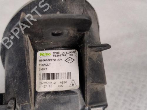 Used Right front fog light RENAULT CLIO III (BR0/1, CR0/1) 1.5 dCi (75 hp) 30403713