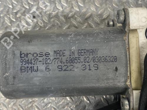 Used Rear left window mechanism BMW 5 (E60) 525 d (163 hp) 24101550