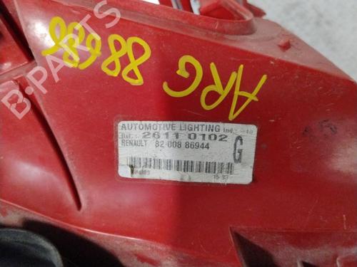 Used Left taillight RENAULT CLIO III (BR0/1, CR0/1) 1.5 dCi (BR17, CR17) (86 hp) 29017274