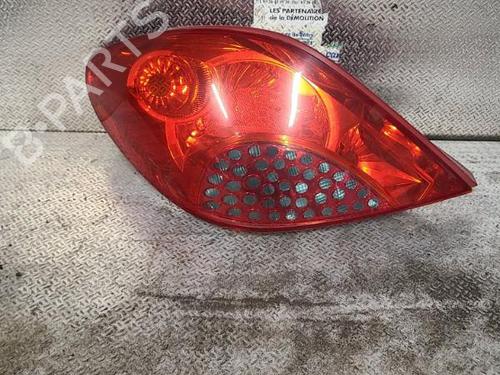 Used Left taillight PEUGEOT 207 (WA_, WC_) 1.6 HDi (90 hp) 24099172