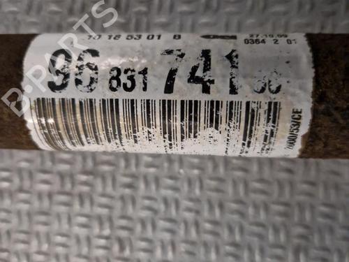 Right front driveshaft CITROËN C3 Picasso (SH_) 1.4 VTi 95 (SH8FSC, SH8FP0, SH8FP6) | BP24078545M39 