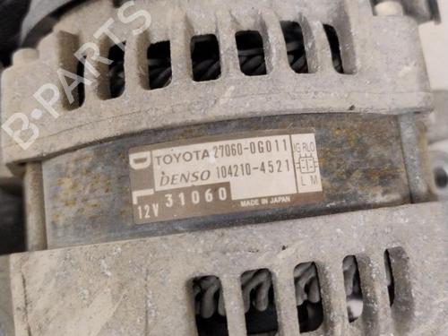 Alternator TOYOTA AURIS (_E15_) 2.0 D-4D (ADE150_, ADE150R) | BP27581433M7 
