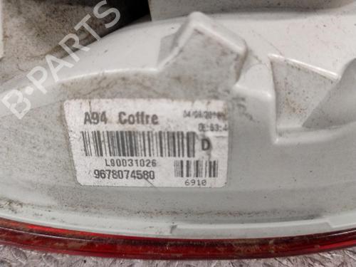 Used Right tailgate light Right tailgate light PEUGEOT 2008 I (CU_) 1.4 HDi (68 hp) 33221614 33221614
